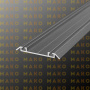 Направляющая нижняя MS320 Графит браш (A49)